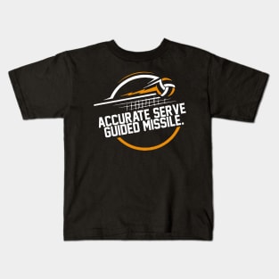 Accurate Serve Guided Misile Kids T-Shirt